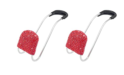2 ganci per poggiatesta per auto Bling accessori