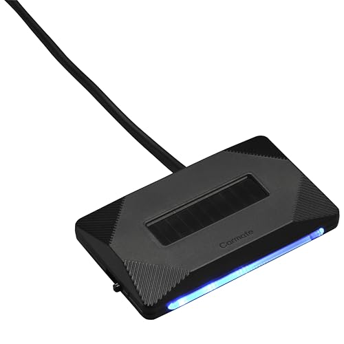 カーメイト(Carmate) 車用 【セキュリティ】 強力発光 配線取付 マンション 立体駐車場 屋根付きガレージ にも ソーラー充電不要 LEDライト フロー発光 【ブルー】 光量 5倍 衝撃センサー内蔵 節電機能 モード選択 自動点灯/消灯 防犯 ナイトシグナル ハイエンドモデル SQ312 - カーメイト(Carmate) - 商品画像