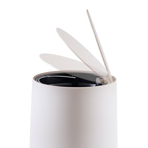 Image of Freelance Portofino ABS Dustbin for Home, Cappuccino 4.3L - Pedal Bin - Silent Lid - For Kitchen /Bathroom /Bedroom /Office /Washroom /Toilet - Small Size Garbage /Waste Basket /Dust Bins /Dust Bin /Trash Can