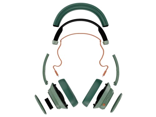 Image of Fairphone Fairbuds XL Wireless Over-Ear Headphones with Active Noise Cancelling - Bluetooth (Green)