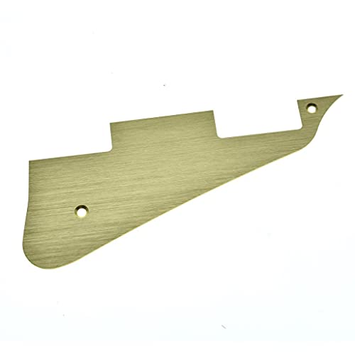 Dopro Metal aluminio anodizado LP guitarra eléctrica Golpeador Scratch Plate se adapta a Epiphone Les Paul Gold
