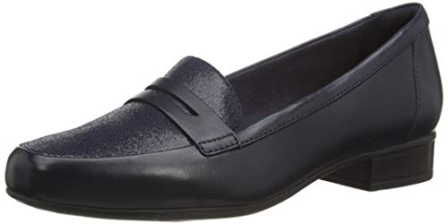 Image of Clarks Womens 26153195 Burgundy Loafer