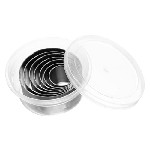 LIFKOME 7Pcs Leather Punch Circular Punching Tools for Crafts Durable Leatherworking Kit for Easy Use and Versatile Leather Projects