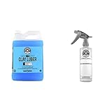 Chemical Guys WAC_Cly_100 Luber Sprayable Clay & Clayblock Synthetic Lubricant and Detailer, 1 Gal. with 16 oz. Spray Bottle (2 Item Bundle)