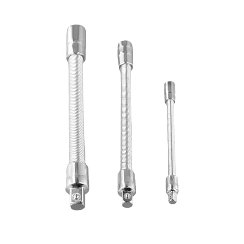 JoyousMall Lot de 3 rallonges flexibles pour clé à cliquet 1/4