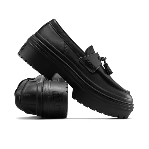 Chuck Taylor All Star Lugged Heel Loafer Platform Leather - vue 10