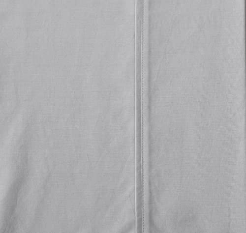 Image of Tommy Bahama - Queen Sheets, Organic Cotton Bedding Set, Softens with Each Wash (TB T200 Grey, Queen)
