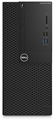 Dell OptiPlex 3050 Tower Desktop PC, Windows 11 PRO Computer, Intel Core i5-7500, 8GB RAM, 256GB SSD, DisplayPort, Keyboard and Mouse (Renewed)