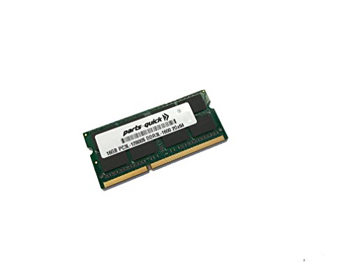 parts-quick_/_ Dell_Dell_Inspiron_16_XPS_6_i3_i5_i7_DDR3L 1600MHz PC3L-12800 SODIMM_RAM 16GB