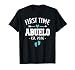 Mens First Time Abuelo Est 2026 Funny Grandpa Father's Day T-Shirt