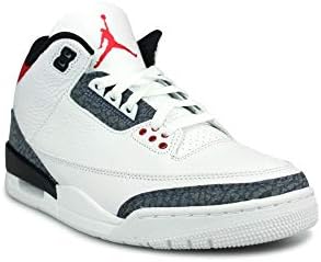 denim and white jordans