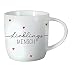 Produktbild Grafik-Werkstatt Kaffee-Tasse fürs Büro | 300 ml | Porzellan Tasse zum verschenken | Lieblingsmensch, 1 Stück (1er Pack)