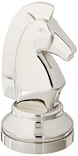 BePuzzled ハナヤマ メタルキャストナイト チェスピースパズル 幸運のコインを探す 高度な難易度 頭の体操ゲーム 8歳以上 (レベル2)