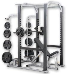 Amazon.com : Champion Barbell Elite Pro Power Rack (Silver) : Free ...