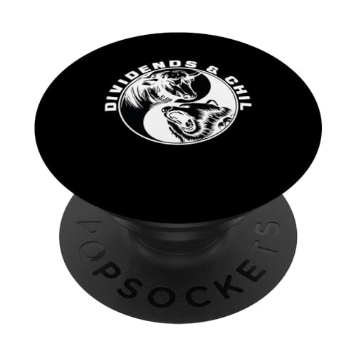 Dividendes et refroidissement | Bull Bear | Investir sur le marché boursier PopSockets PopGrip Interchangeable
