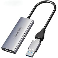 Genérico Capturadora de Video 4K HDMI a USB 3.0 con Carga 100W