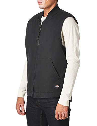 Dickies Men's Relaxed Fit Sherpa Lined Duck Vest3