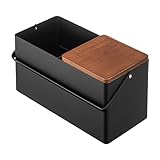 山崎実業(Yamazaki) メイクボックス ブラック 約W31XD15（取っ手含む）XH15.5cm タワー 持運びできる ハンドル付き 5454