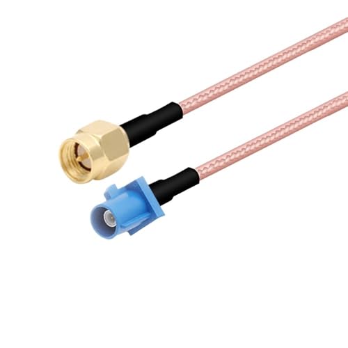 1PC Fakra C �I�X�v���O - SMA �I�X G*/PS �A���e�i Fakra �����P�[�u�� R*/F ���� RG316 �P�[�u�� �s�O�e�[�� �W�����p�[(1M)