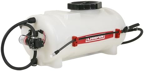 Chapin 97084 Tank Sprayer, 8‑Gallon, Multipurpose, ATV, UTV, Chemical‑Resistant Poly Tank, 12V Hookup, 1 GPM Diaphragm Pump, Adjustable Nozzle & 15‑Ft Hose for Fertilizer, Weed & Pest
