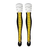 Crazy Funny Chicken Legs Feet Over The Knee 21.65in Socks, Funny Gifts For Halloween Christmas Party...