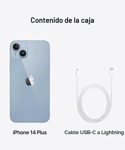 Amazon.com: Apple iPhone 14 Plus, 512 GB, Azul - Desbloqueado