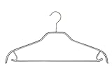 Drehhaken MAWA 0336015052 10 x Drahkleiderbügel mit Steg, SKINfriendly anti-Rutsch Beschichtung 41 cm