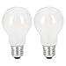 Produktbild Xavax E27 LED Lampe Filament 2er-Pack (6,5W ersetzt 60W, 806 Lumen, Warmweiß (2700 K), Glühbirne matt) Doppelpack