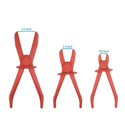 image for OBTANIM 3 Pack Plastic Hose Pinch Off Pliers Line Clamp Pliers Set Too