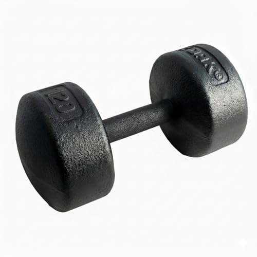 York Barbell Legacy 120lb Cast Iron Dumbbell