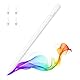 MoKo Stift für iPad (A16) 11. 10. Gen, Stylus Stift für 2018-2025 Apple iPad 11/10/9/8/7/6/A16,Mini 7/6/5,Air M3/M2 11/13/5/4/3, Pro M4 13/12,9/11 Neigungssensibilität,USB-C Schnellladung, Weiß