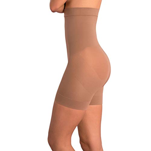 Cinta Short Loba Slim - Com Abertura (Adulto) Tamanho: G | Cor: Po De Arroz