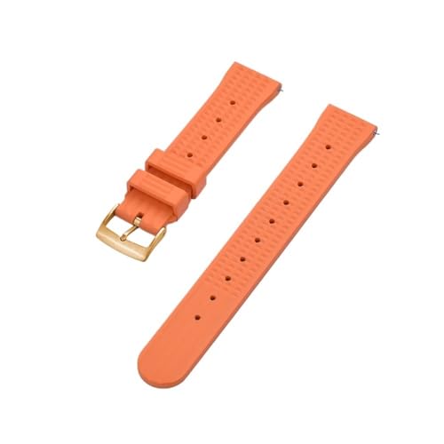 Bracelet montre FKM 22mm à dégagement rapide idéal pour remplacer votre bracelet Seiko Diving