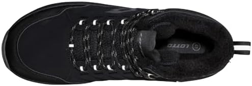 LOTTO Homme Ketcham Fur XL Men Botte mi-Mollet, Gris/Noir, 47 EU