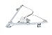 ACDelco 20945139 GM Original Equipment Front Passenger Side Power Window Regulator and Motor Assembly