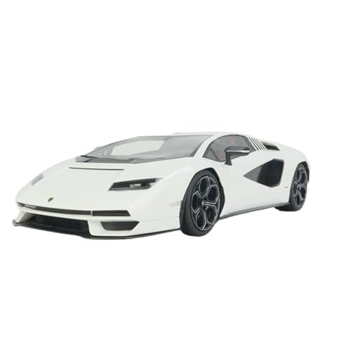 Tqmead Lamborghini Countach Weißes Modellauto