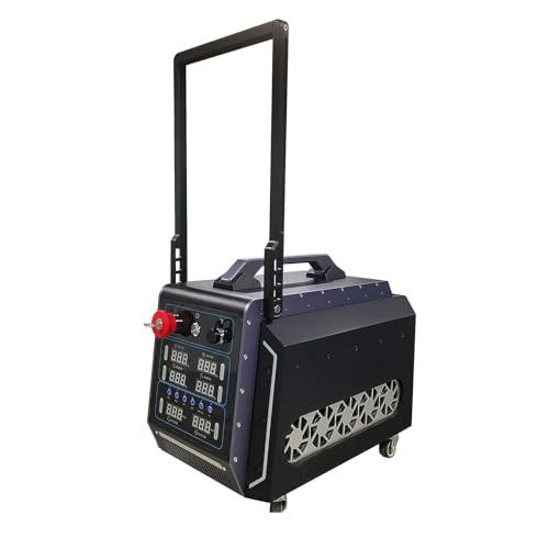 MCWlaser 200W Laser Rust Removal Machine Handheld Pulse Laser Cleaning Machine Trolley Type