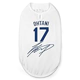 大谷翔平#17新 ドジャ-ース 犬服 Ｔシャツ 春夏秋 脱毛保護 ドッグウェア ベスト 小中型犬 ひんやり ペット服 日焼き防ぐ お散歩お出かけ服 コスチューム スポーツ服 S