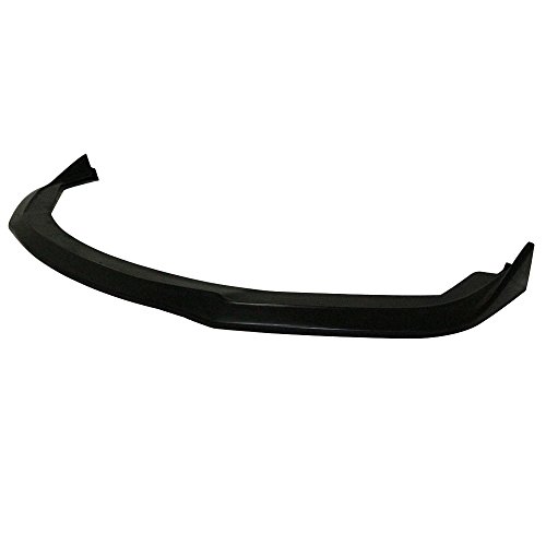 Front Bumper Lip Compatible With 2014-2015 Honda Civic, Cs2 Style Black Pu Front Lip Finisher Under Chin Spoiler Add On By Ikon Motorsports #TOP3