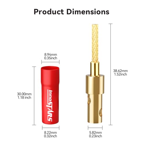 Conectores Flex Pin Banana (8 Pzas) 24K Oro miniatura 5
