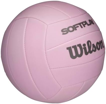 WILSON Soft Play Volleyball - Official Size, Pink - 3