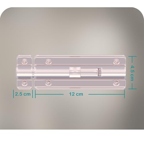 Image of Boniry Premium Heavy Duty Door Latch | Door Stopper Lock | Main Door High Security and Home and Office Doors for Wooden and PVC Door Latch (4, Matt)