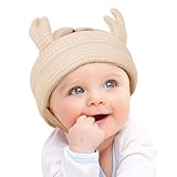 [SORONSO] 頭ごっつん防止 ヘルメット コロバンビ【全面メッシュ/あご紐完全分離】転倒防止 ベビー リュック 赤ちゃん ヘッドガード(サンドベージュ)