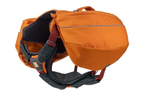 RUFFWEAR Bürstenschutz Hund Brustschutz & Hebeunterstützung für Hunde, Hunde-Brustgeschirr hinzufügen On, Hunde-Rucksack-Tragetasche Stabilisator für kleine Hunde, Basalt Grey, Large/X-Large