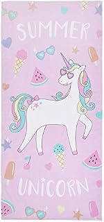Catherine Lansfield Summer Unicorn 76 x 160 cm Beach Towel Multi