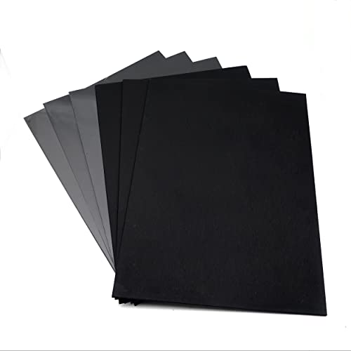 Exerz 30x40cm Canvas Panels Black, 3mm 280gsm 100% Cotton Artist Canvas Board/Triple Primed/Acid Free/Medium Grain - Image 4
