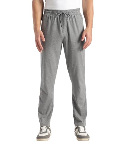 Image of Jockey 9500 Men Super Combed Cotton Rich Regular Fit Trackpant with Side Pockets