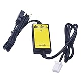 FURREN Car CD Adapter MP3 Audio Interface AUX USB Adapter SD 2x6P Connect CD Changer for Toyota for Sequoia for Sienna for Tacoma for Yaris for Lexus