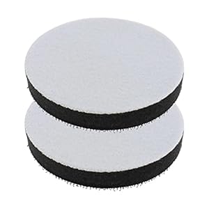 ECSiNG 7.6cm Polierpads Set mit Schleifscheibe