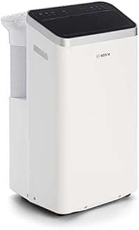 Bosch Cool 4000 Portable AC - 3-in-1: Air Conditioner, Dehumidifier, Fan - 2.6 kW for Rooms of up to 35m² - With Auto Mode, Silent Mode & Sleep Mode